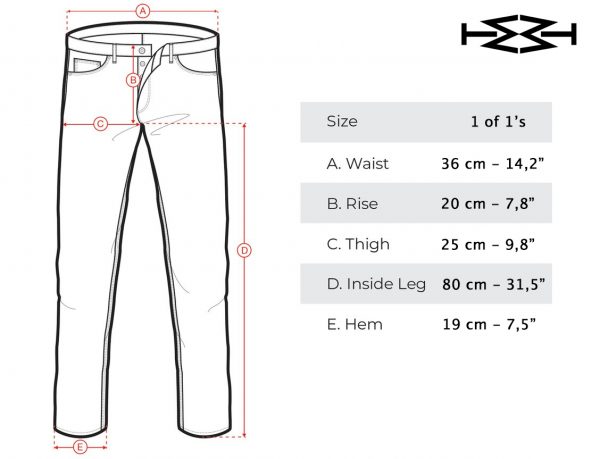 measurements charts distressed woman jeans
